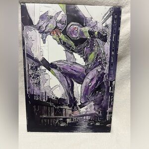 Neon Genesis Evangelion Displate of iconic purple Evangelion Unit-01